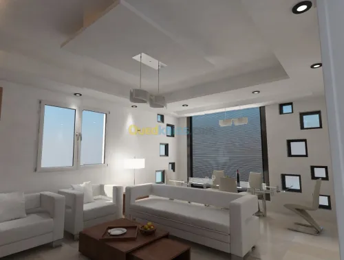 Design intérieur et extérieur en 3DMax