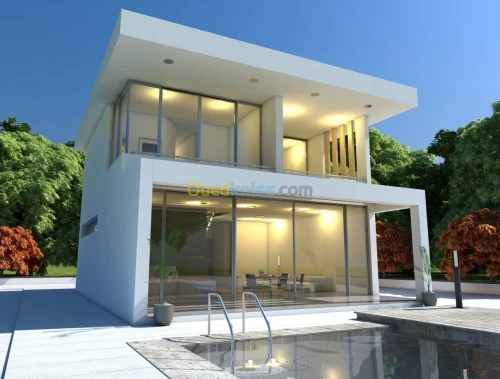 Design intérieur et extérieur en 3DMax