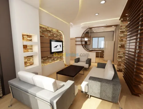 Design intérieur et extérieur en 3DMax