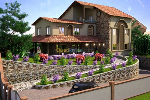 Design intérieur et extérieur en 3DMax