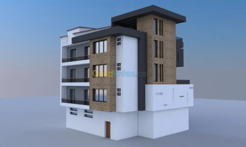 Design intérieur et extérieur en 3DMax