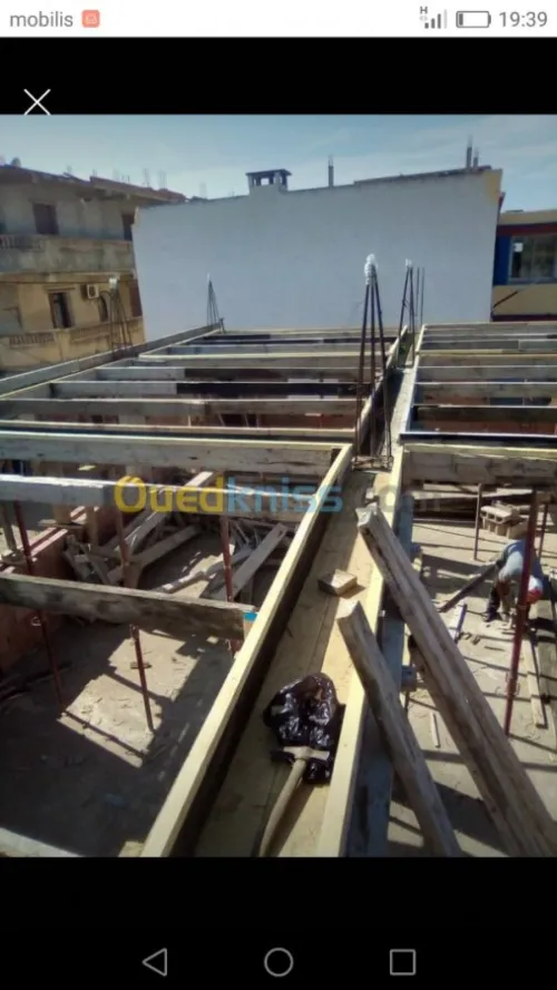 Tous Travaux de béton . finition 