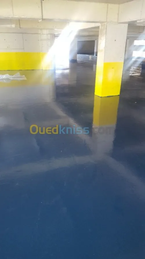 Resine epoxy et étanchéité liquide 