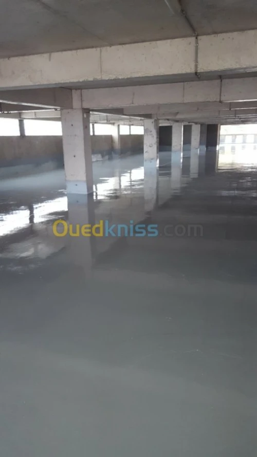 Resine epoxy et étanchéité liquide 