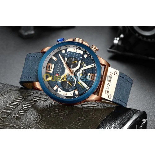 Curren Leisure Millitary theme Watch 