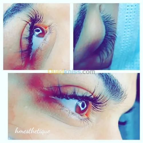 extension cil a cil /nettoyage de peau