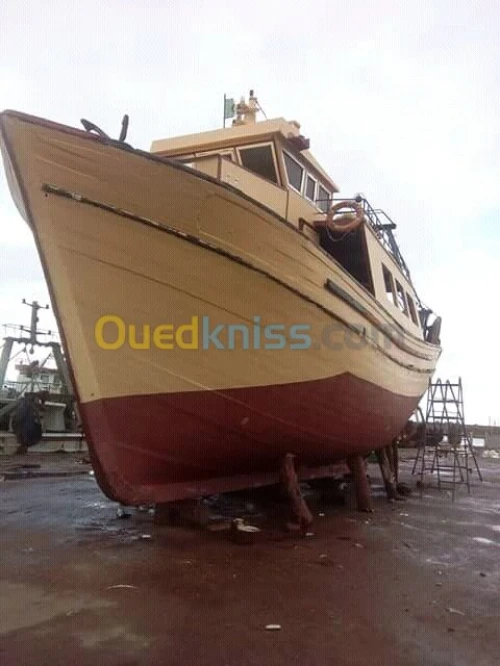 Chalutier Chalutier en bois 