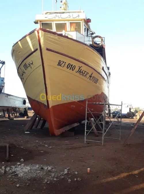 Chalutier Chalutier en bois 