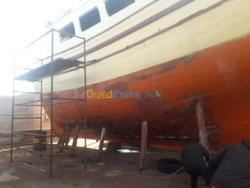 Chalutier Chalutier en bois 