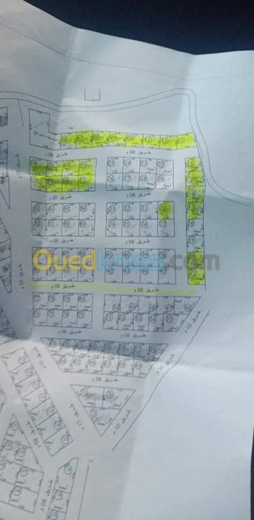 Vente Terrain Tlemcen Souk tlata