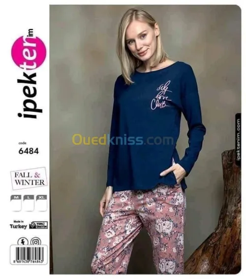 Pyjama ipek la haut game en promotion