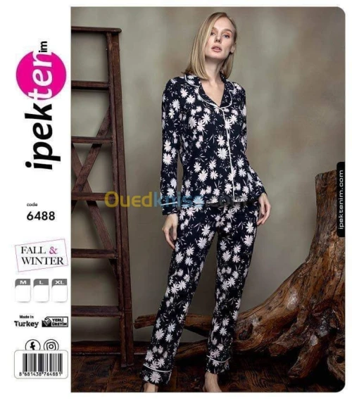 Pyjama ipek la haut game en promotion