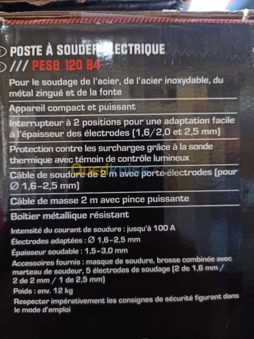 POSTE A SOUDER BRICOLAGE PARKSIDE