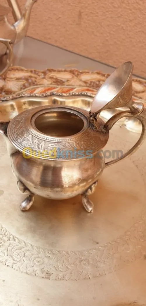 service à thé argenté 