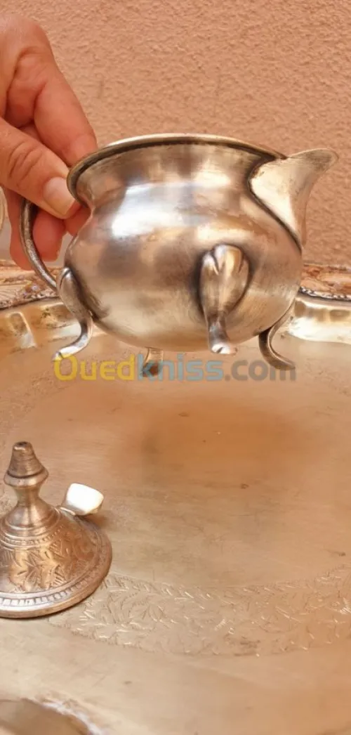 service à thé argenté 