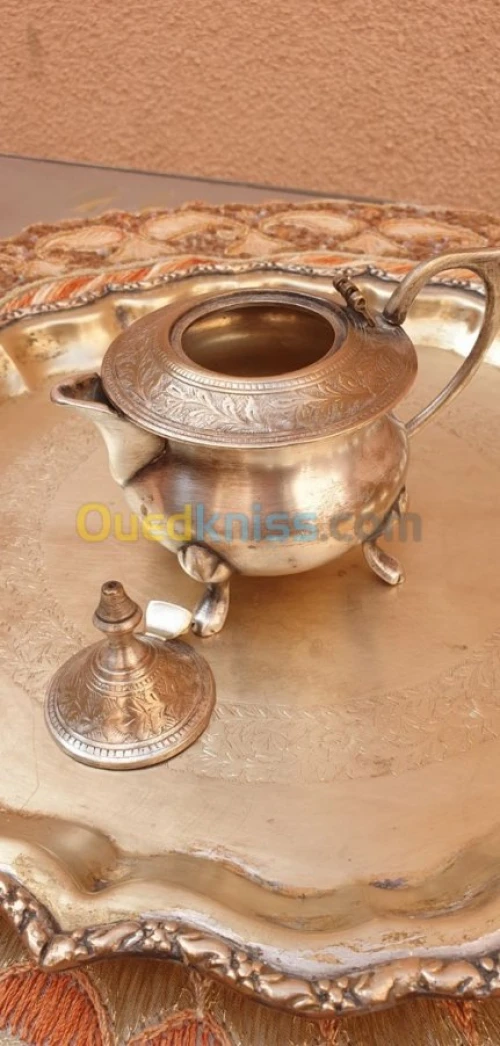 service à thé argenté 