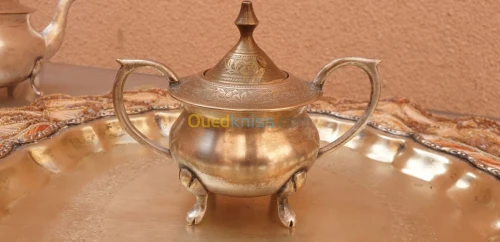 service à thé argenté 