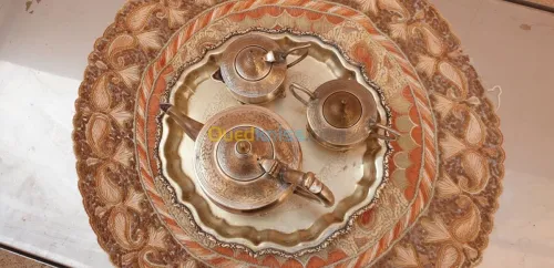 service à thé argenté 