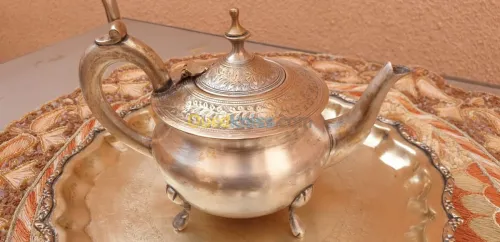 service à thé argenté 