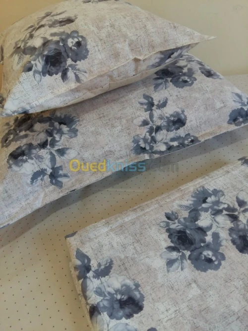 couettes et drap 