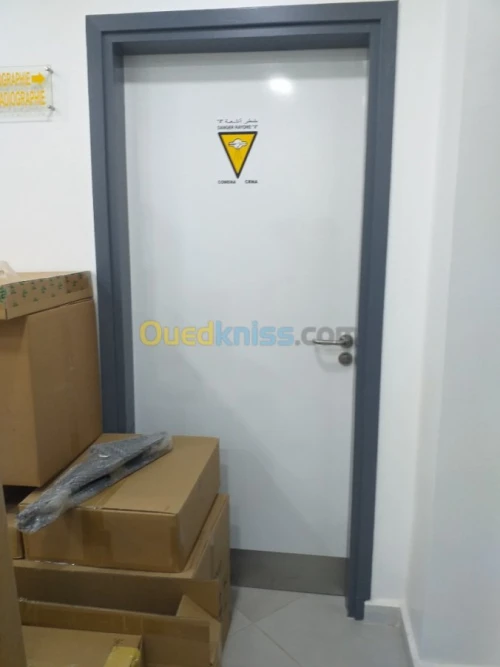  portes et paravents plombées RX