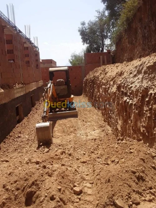 TOUS TRAVAUX DE TERRASSEMENT 