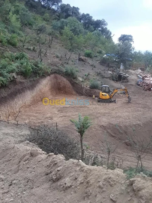 TOUS TRAVAUX DE TERRASSEMENT 