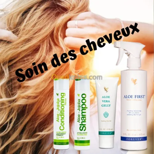 soin cheuveux abimé .FOREVER ALOE VERA