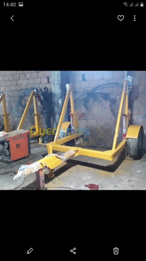 Derouleuse de cable 3 ton