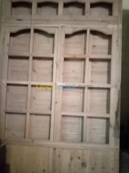 Porte fenêtre + persienne