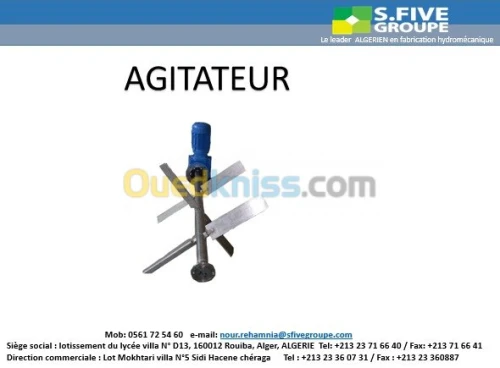 | Agitateur / melangeur ...