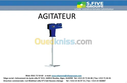 | Agitateur / melangeur ...