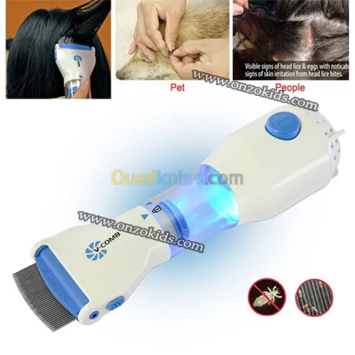 Peigne anti Poux électrique pour enfant  | V-COMB 