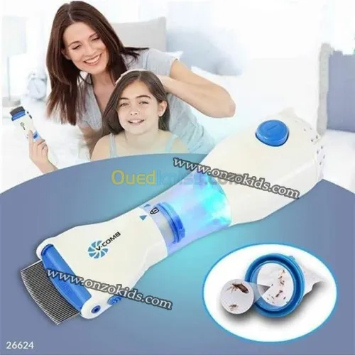 Peigne anti Poux électrique pour enfant  | V-COMB 