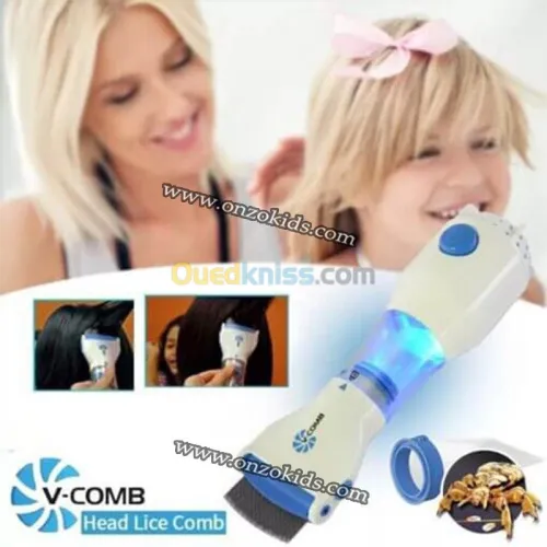 Peigne anti Poux électrique pour enfant  | V-COMB 
