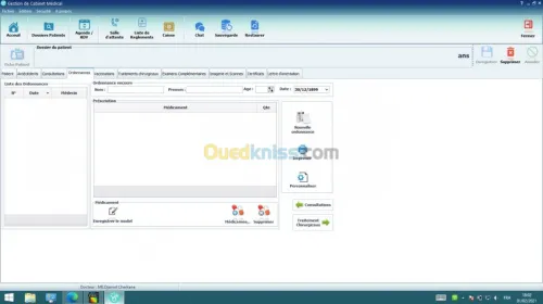 LOGICIEL DE GESTION CABINET MEDICAL