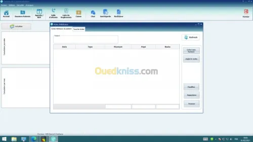 LOGICIEL DE GESTION CABINET MEDICAL