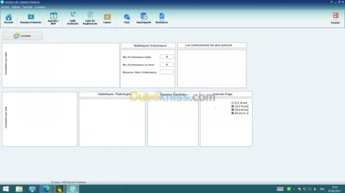 LOGICIEL DE GESTION CABINET MEDICAL