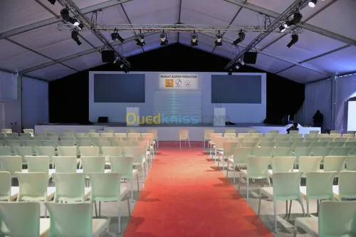 LOCATION  CHAPITEAU ET MOBILIERS