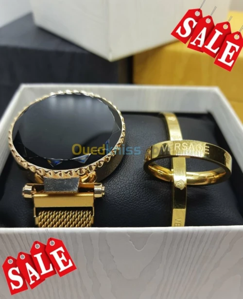 Montre Numérique +Bague+Bracelet