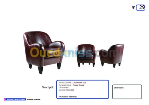 LOCATION DE MOBILIERS POUR EVENEMENTS