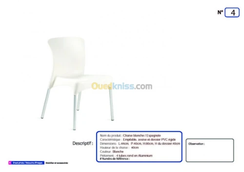 LOCATION DE MOBILIERS POUR EVENEMENTS