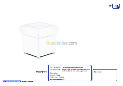 LOCATION DE MOBILIERS POUR EVENEMENTS