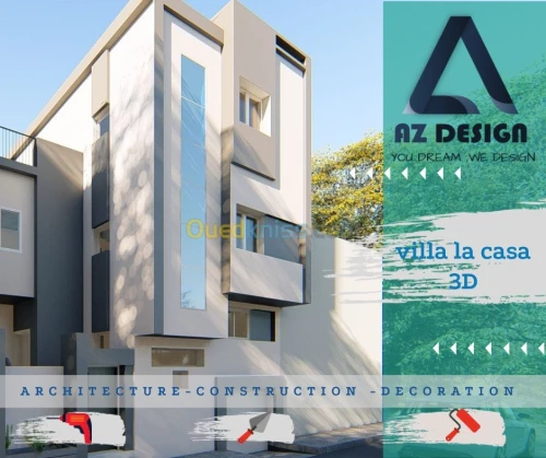 Conception architecturale & design.