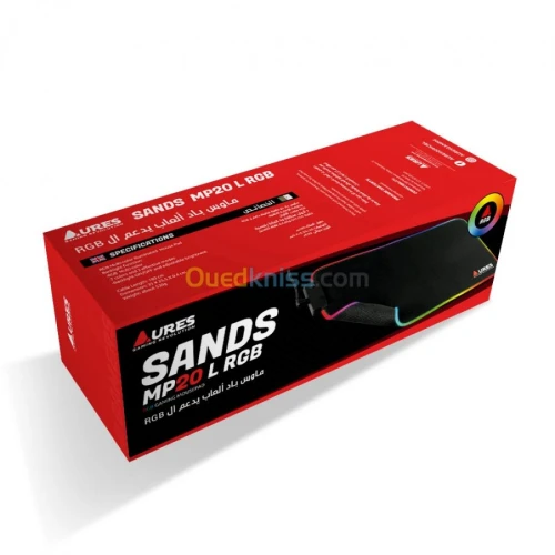 Tapis de souris SANDS MP20L GAMING RVB