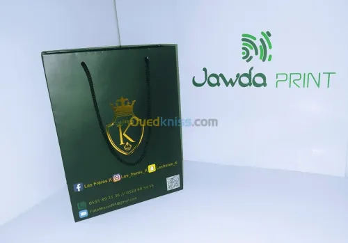 Sac en Papier TNT Plastique