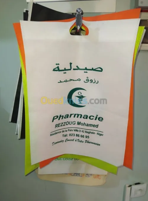 Sac en Papier TNT Plastique