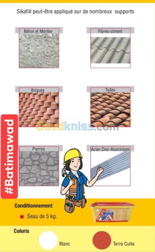 Étanchéité liquide acrylique-SIKA