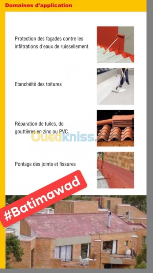 Étanchéité liquide acrylique-SIKA