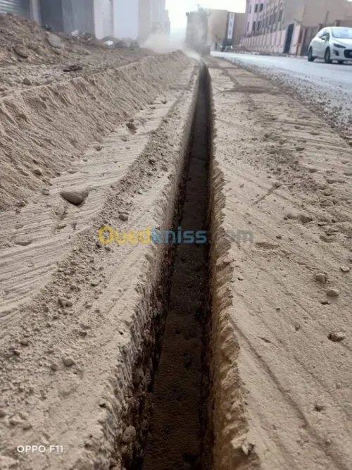 Location mini trancheuse